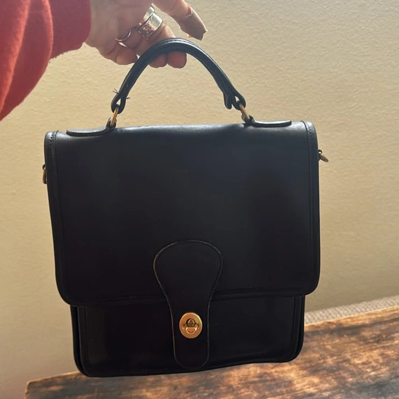 Coach RARE vintage glove tanned leather bag pre 1994 3109 - Picture 12 of 16